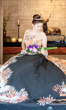 KIMONO文珠庵のオーダー着物ドレス・着物リメイクドレス制作の流れ